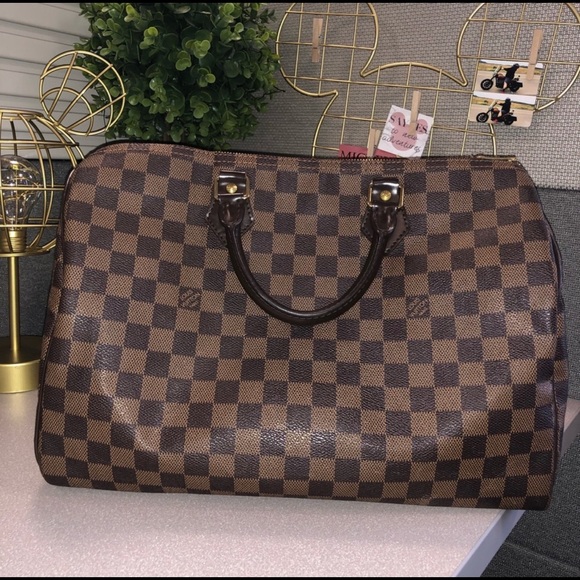 Louis Vuitton Speedy 35 Damier Ebene - Picture 1 of 8